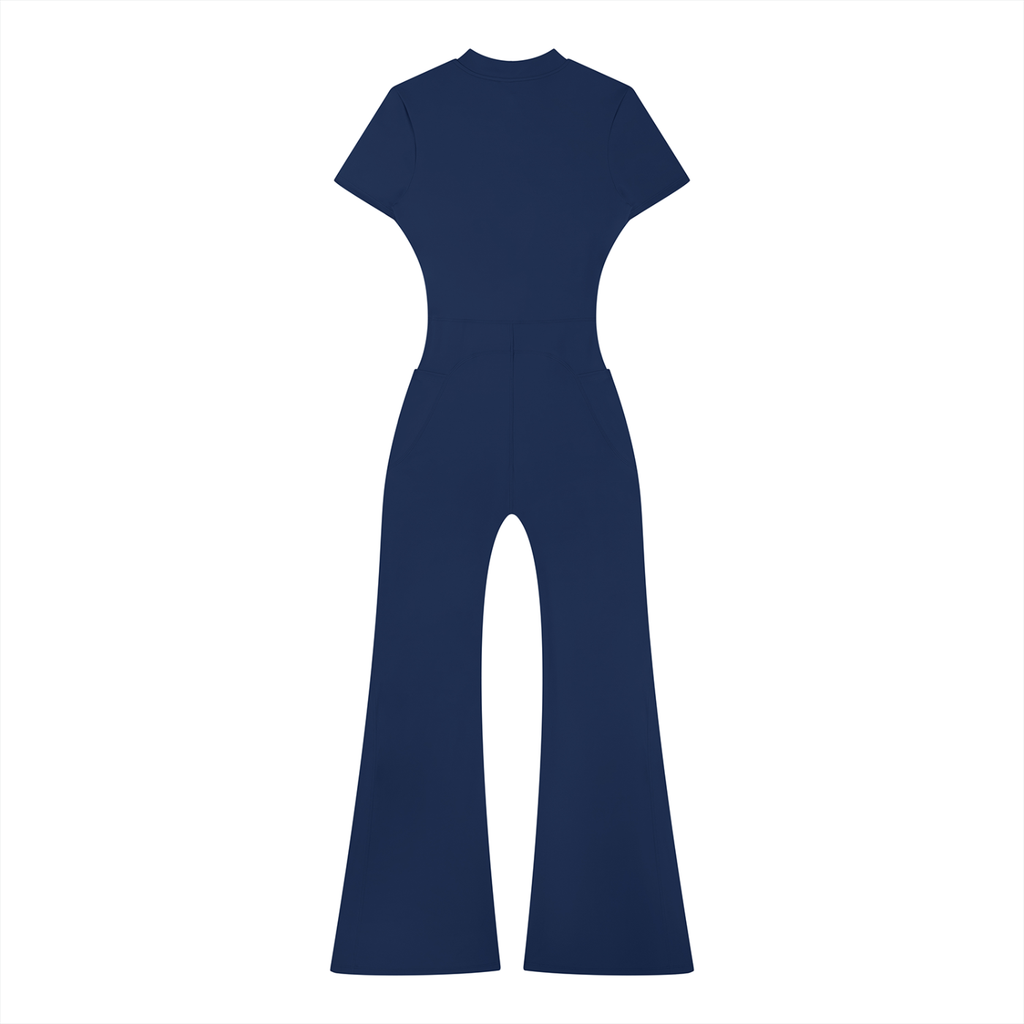 Women’s MH Tight Flared Leg Quarter-Zip Jumpsuit