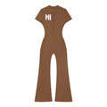 Women’s MH Tight Flared Leg Quarter-Zip Jumpsuit