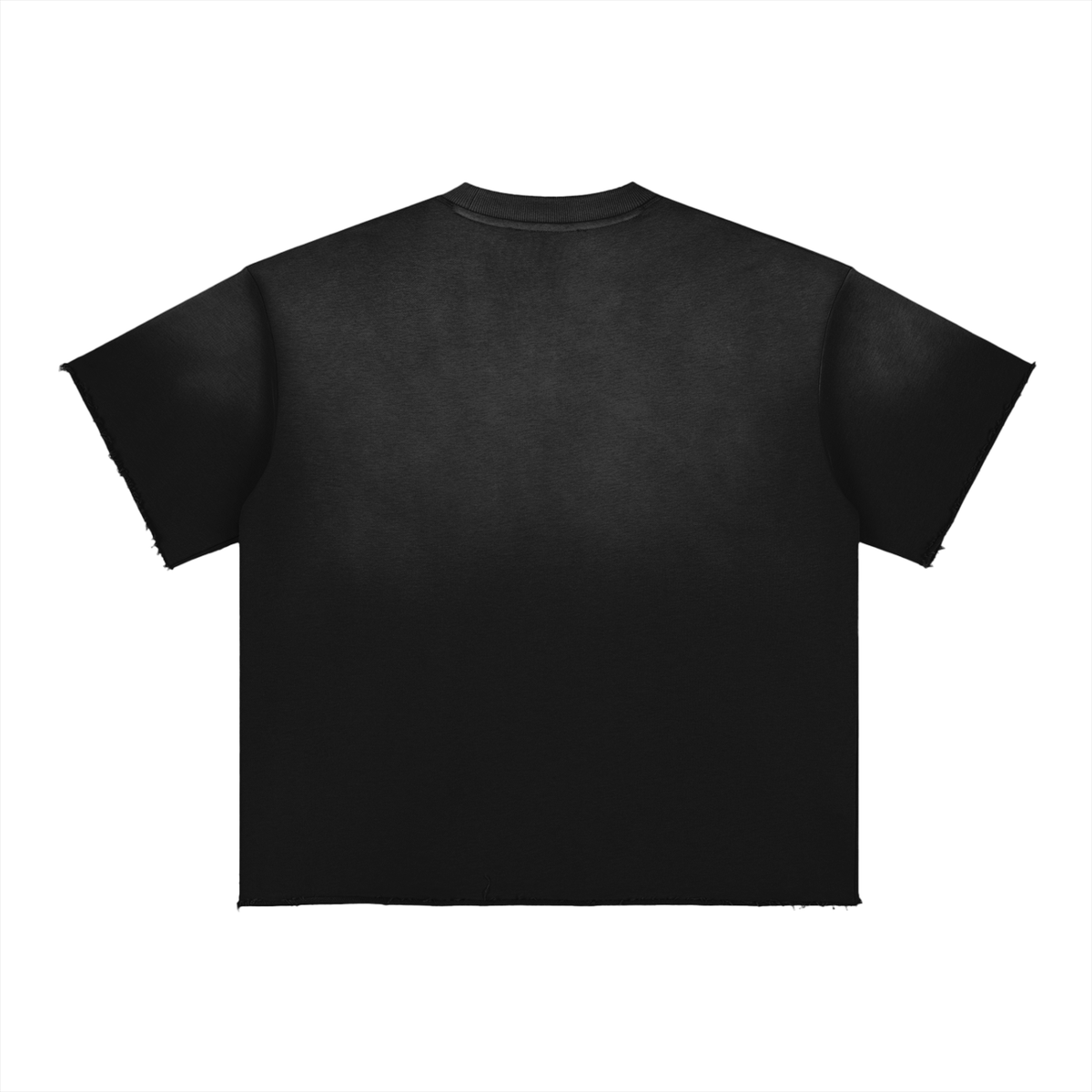 Sun Fade Raw Edge 3 Star T-Shirt