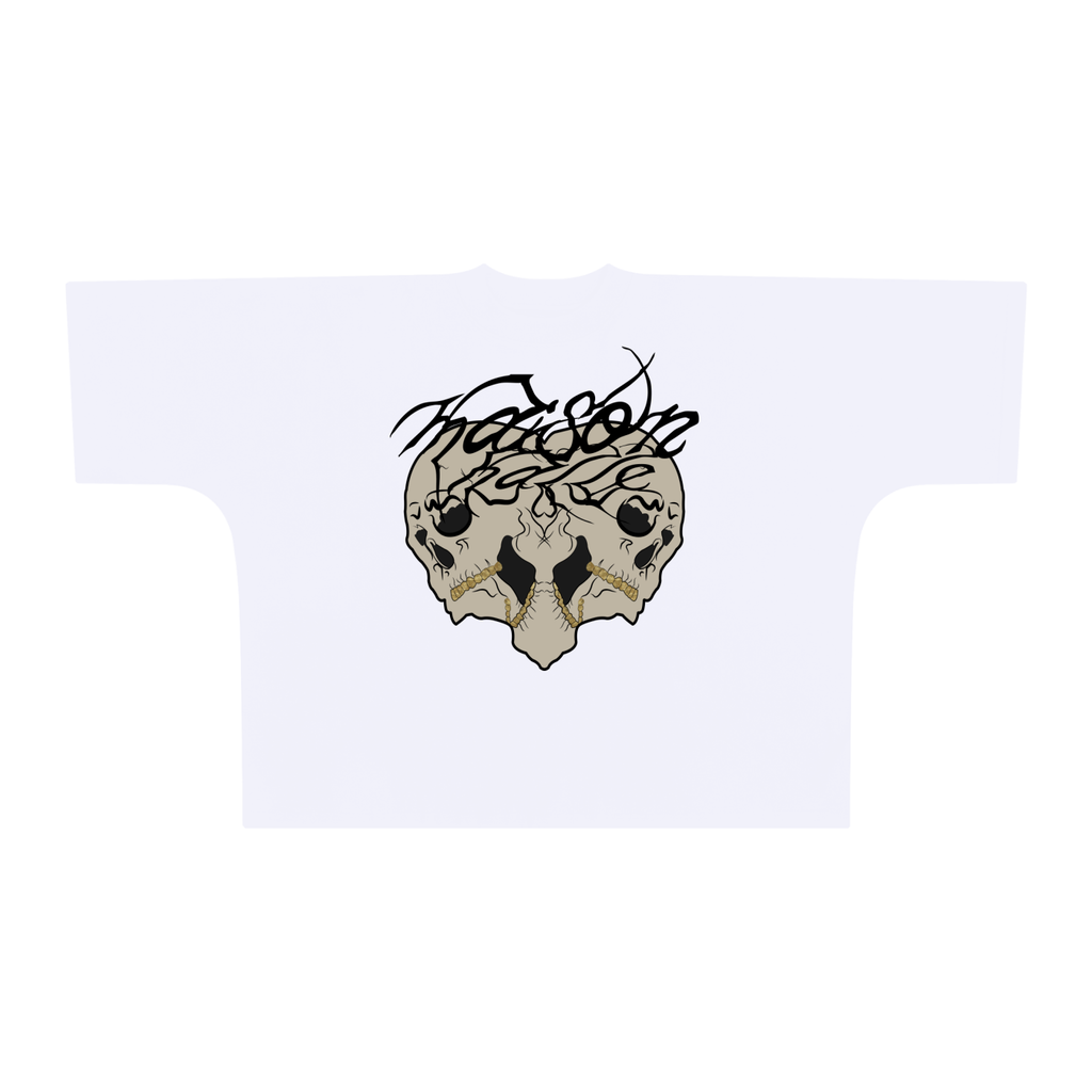 Oversized MH Skull One-Piece Boxy T-Shirt