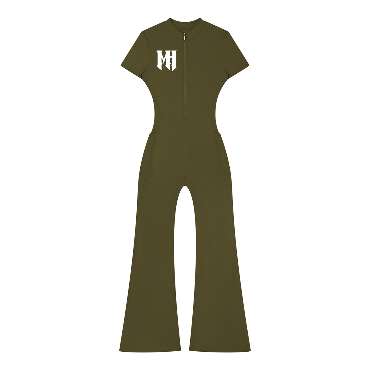 Women’s MH Tight Flared Leg Quarter-Zip Jumpsuit