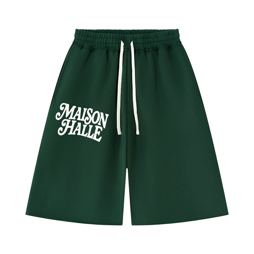 Unisex Maison Halle Heavyweight Raw Edge Shorts