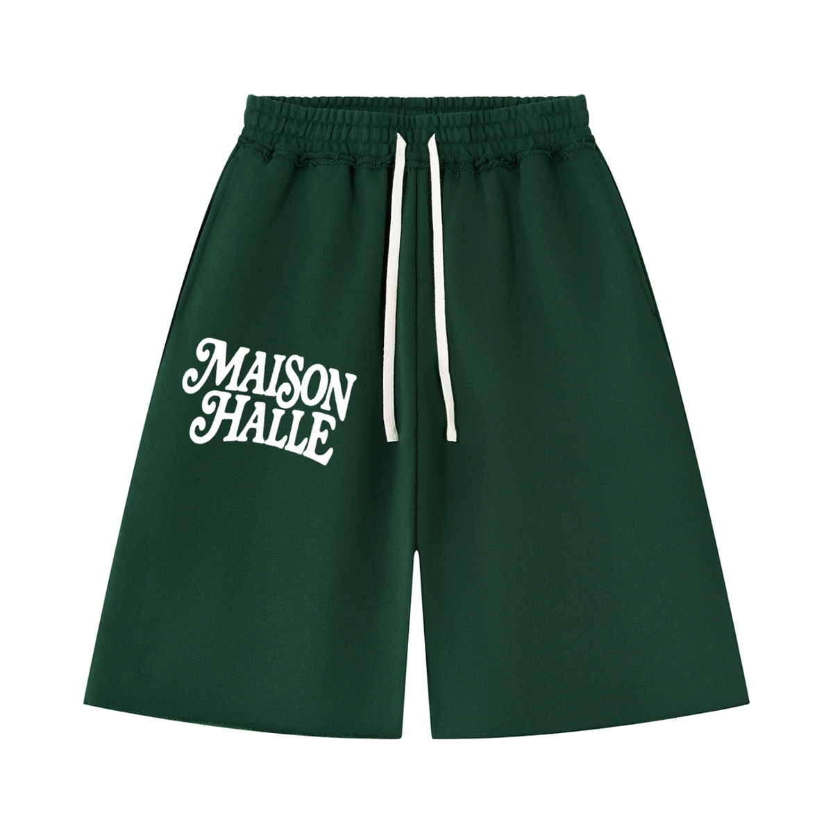 Unisex Maison Halle Heavyweight Raw Edge Shorts