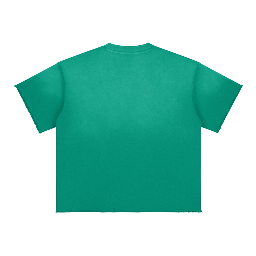 Sun Fade Raw Edge 3 Star T-Shirt