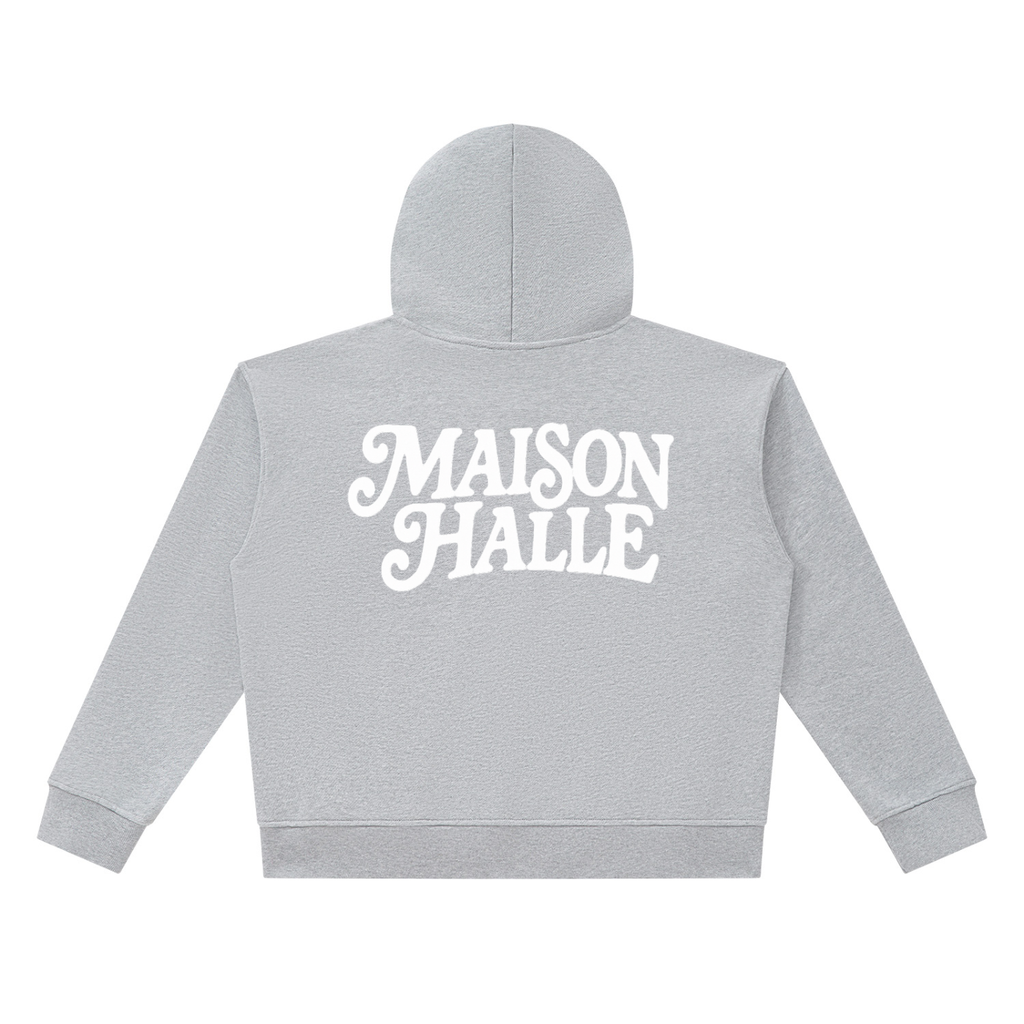 Unisex Maison Halle Heavyweight Full Zip Boxy Hoodie