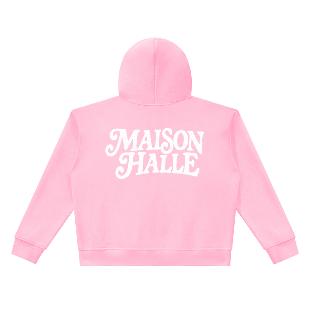 Unisex Maison Halle Heavyweight Full Zip Boxy Hoodie