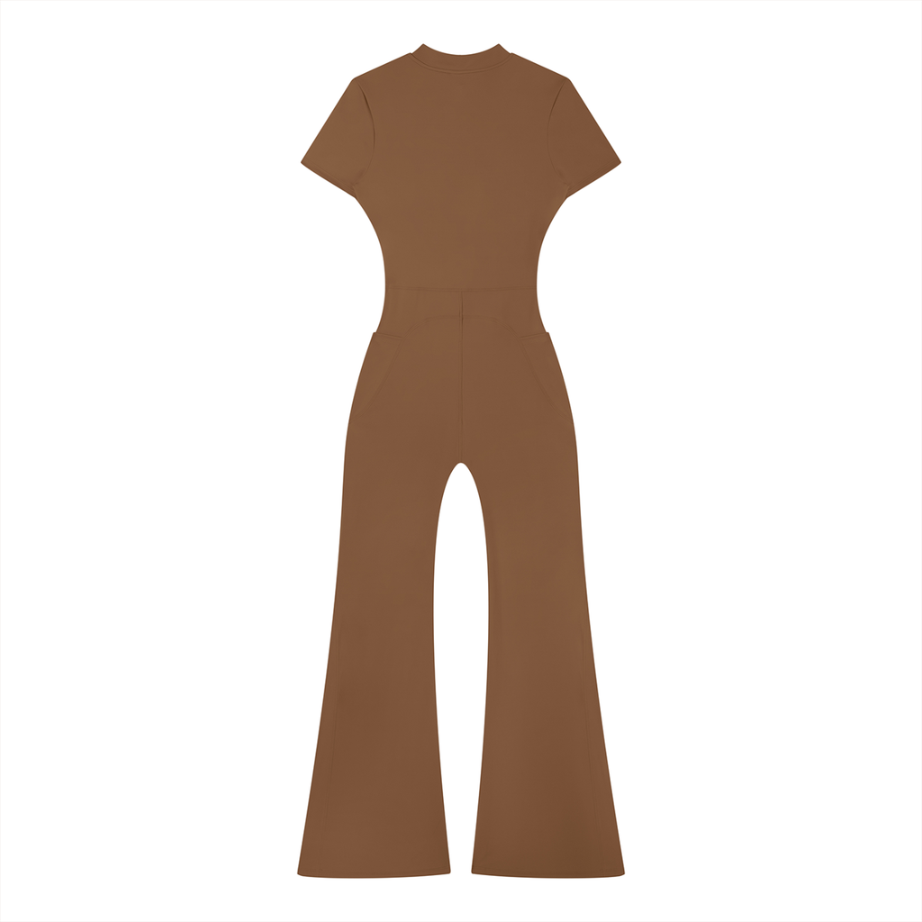 Women’s MH Tight Flared Leg Quarter-Zip Jumpsuit