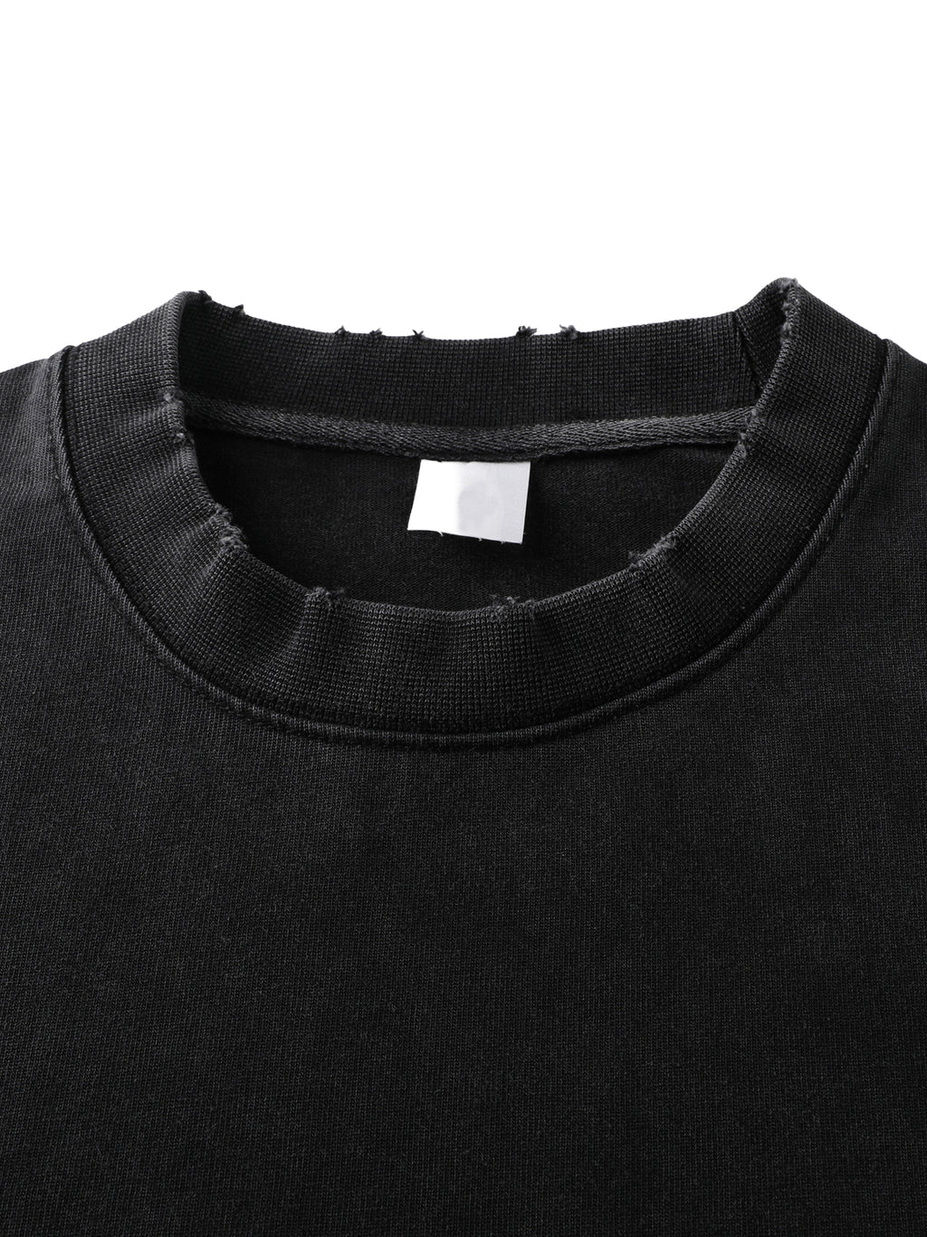 Heavyweight Vintage Washed Frayed Maison Halle Skull T-Shirt