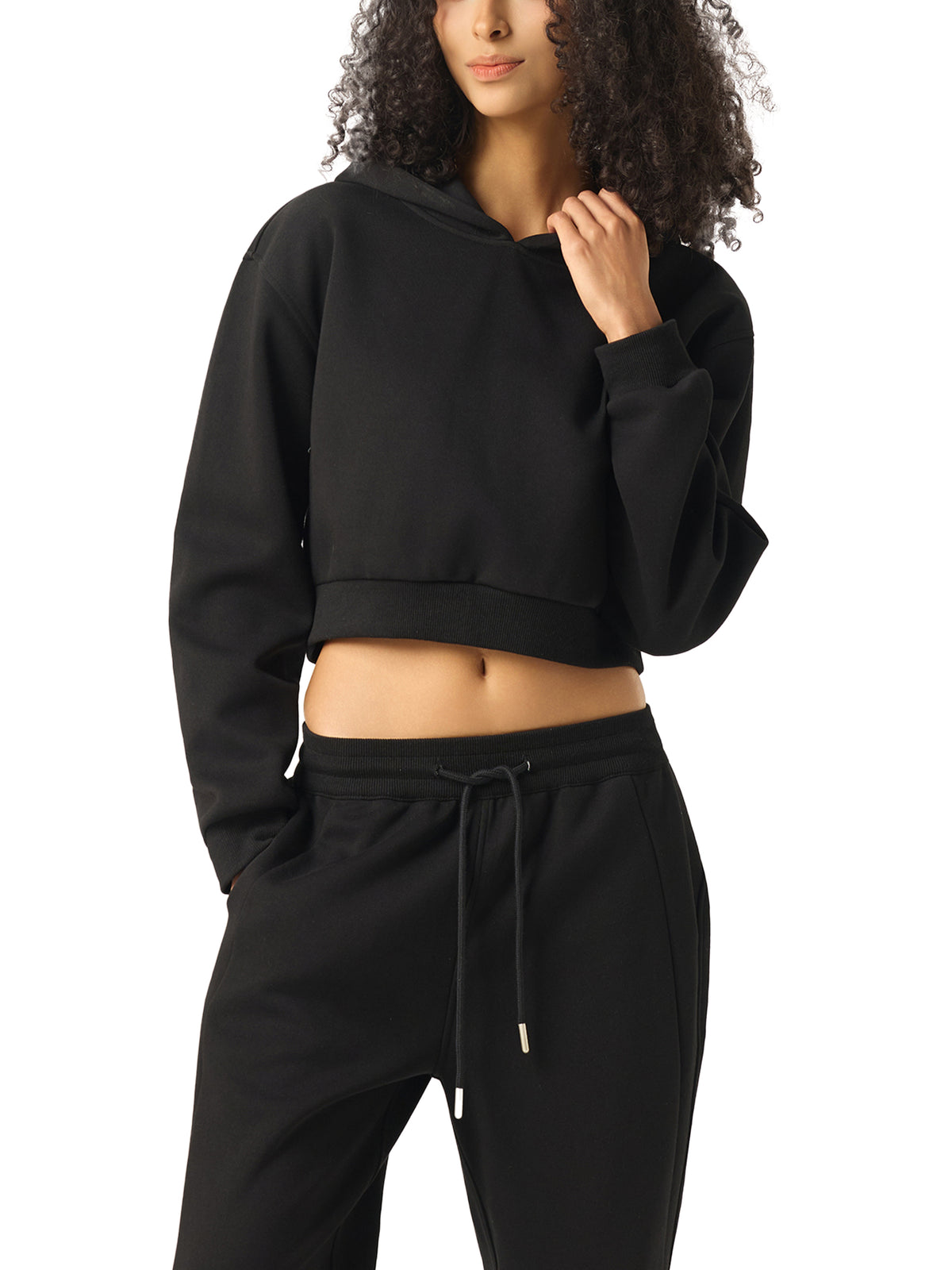 MH Essential Cropped Hoodie