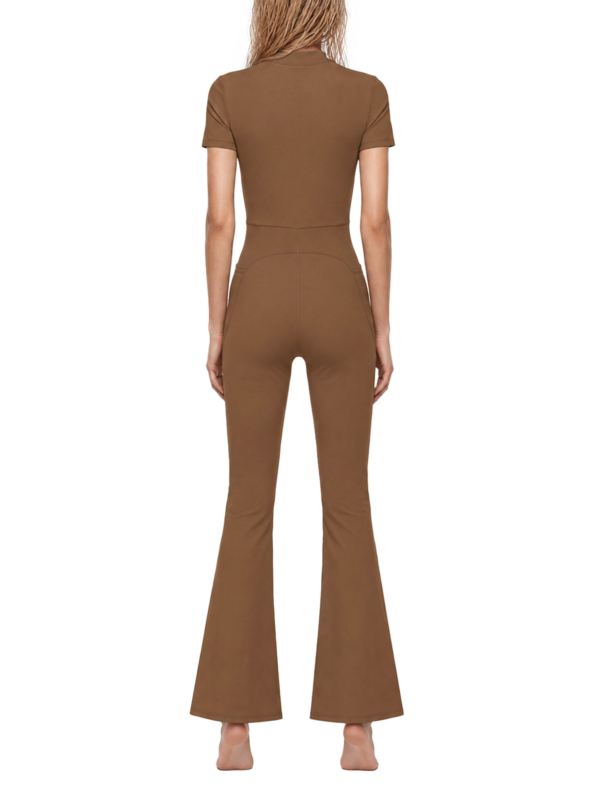 Women’s MH Tight Flared Leg Quarter-Zip Jumpsuit