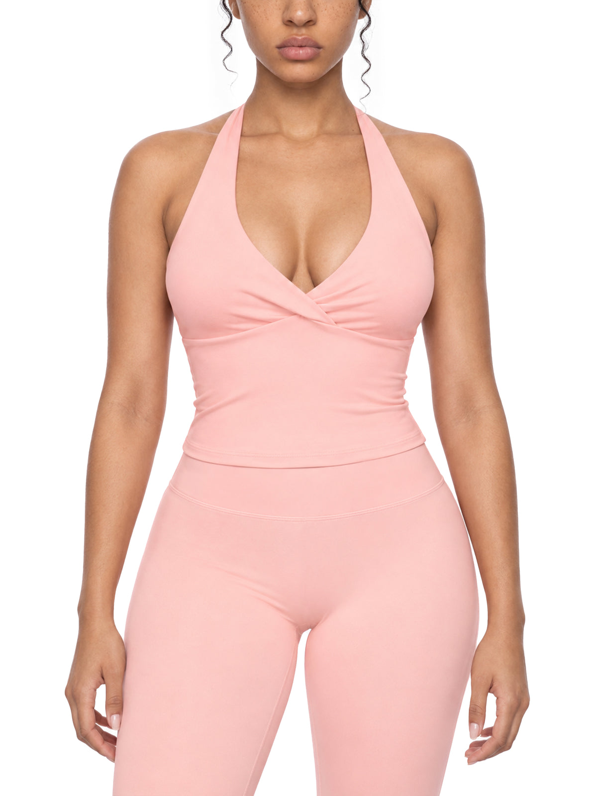 Women’s MH Ruched Halter Yoga Tank Top